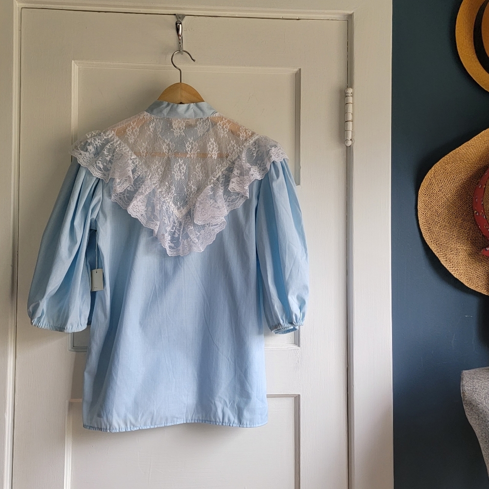 VTG Jeri Bee Lace Square Dance Shirt - Picture 3 of 10